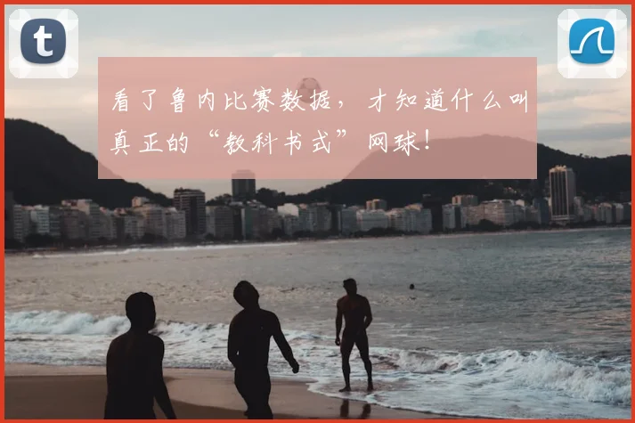 看了鲁内比赛数据，才知道什么叫真正的“教科书式”网球！